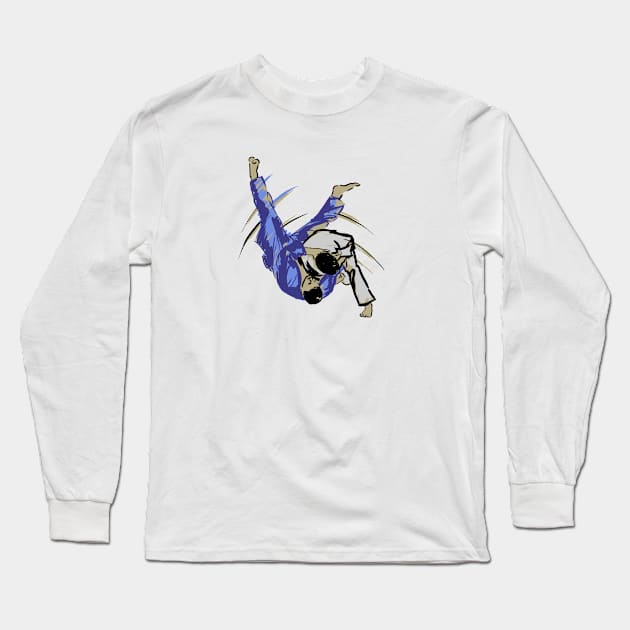 Judo Long Sleeve T-Shirt by sibosssr